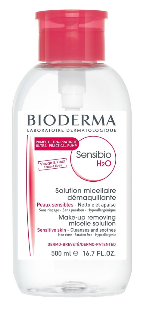 BIODERMA Sensibio H2O 500 ml pump
