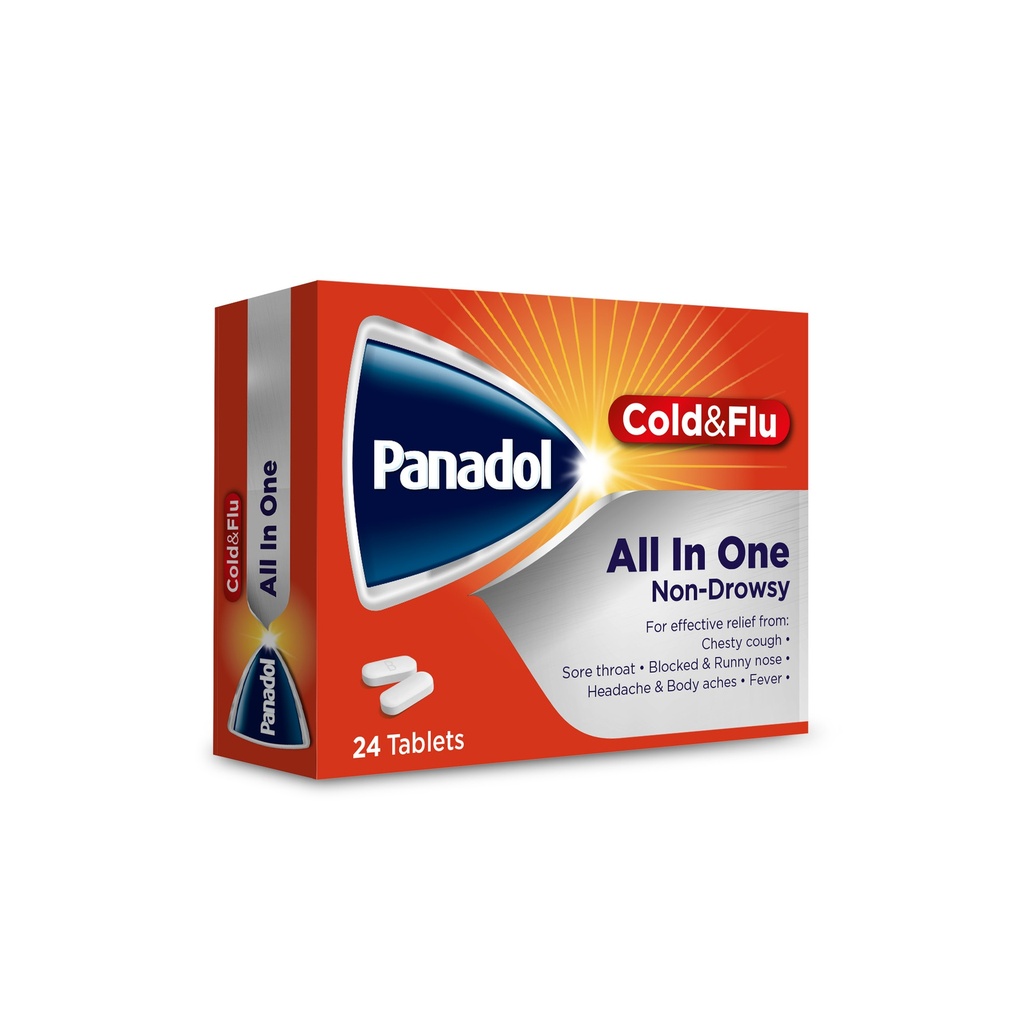 PANADOL COLD&FLU ALL IN ONE 24 TAB