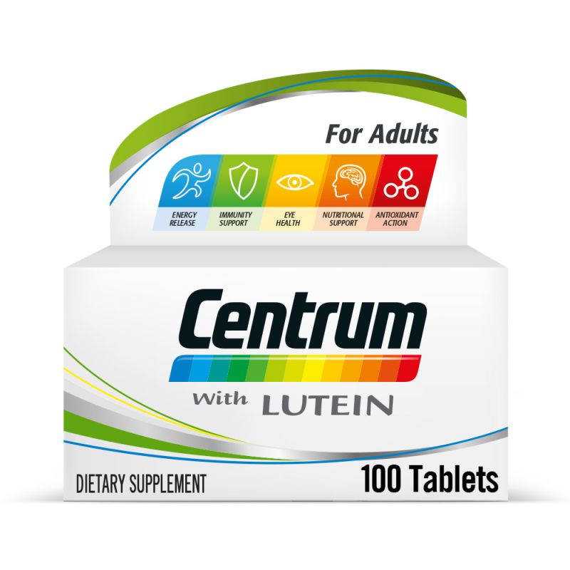 CENTRUM WITH LUTEIN 100 TAB