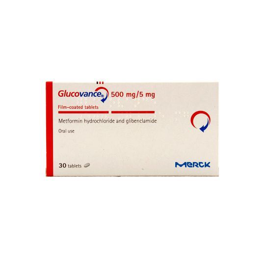 GLUCOVANCE 500/5 MG 30 TAB
