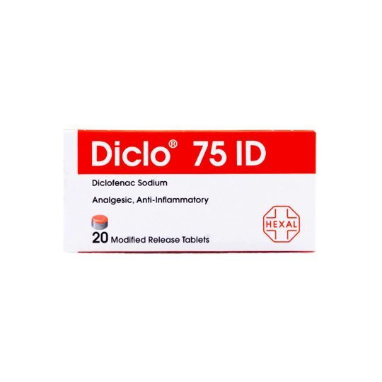 DICLO 75 MG ID 20 TAB