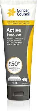 CANCER COUNCIL Active Sunscreen SPF 50 110 ML