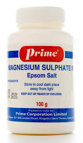 PRIME EPSOM SALT MAGNESIUM SULPHATE 100 G