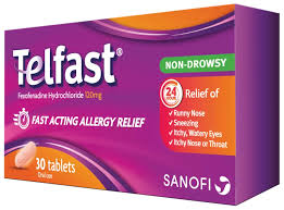 TELFAST 120 MG 30 TAB