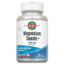 KAL MAGNESIUM TAURATE 400 MG 90 TAB