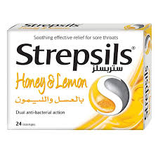 STREPSILS HONEY & LEMON 24 TAB