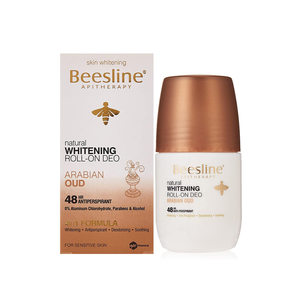 BEESLINE Natural Whitening Roll-On Arabian OUD 48hr