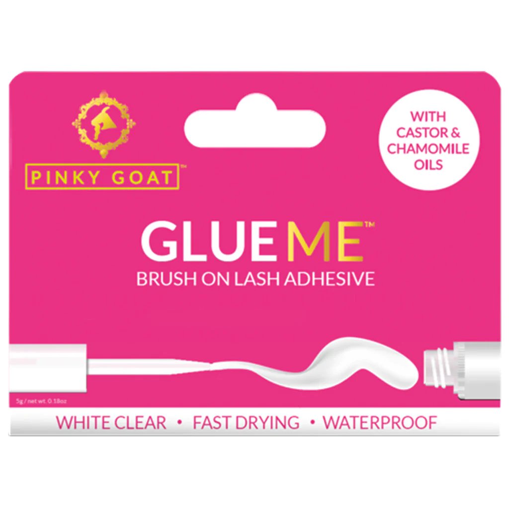 PINKY Goat Glue Me Brush-on Lash Adhesive White