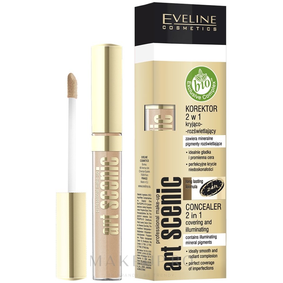 EVELINE Art Scenic Concealer 2 in 1 (Nude)