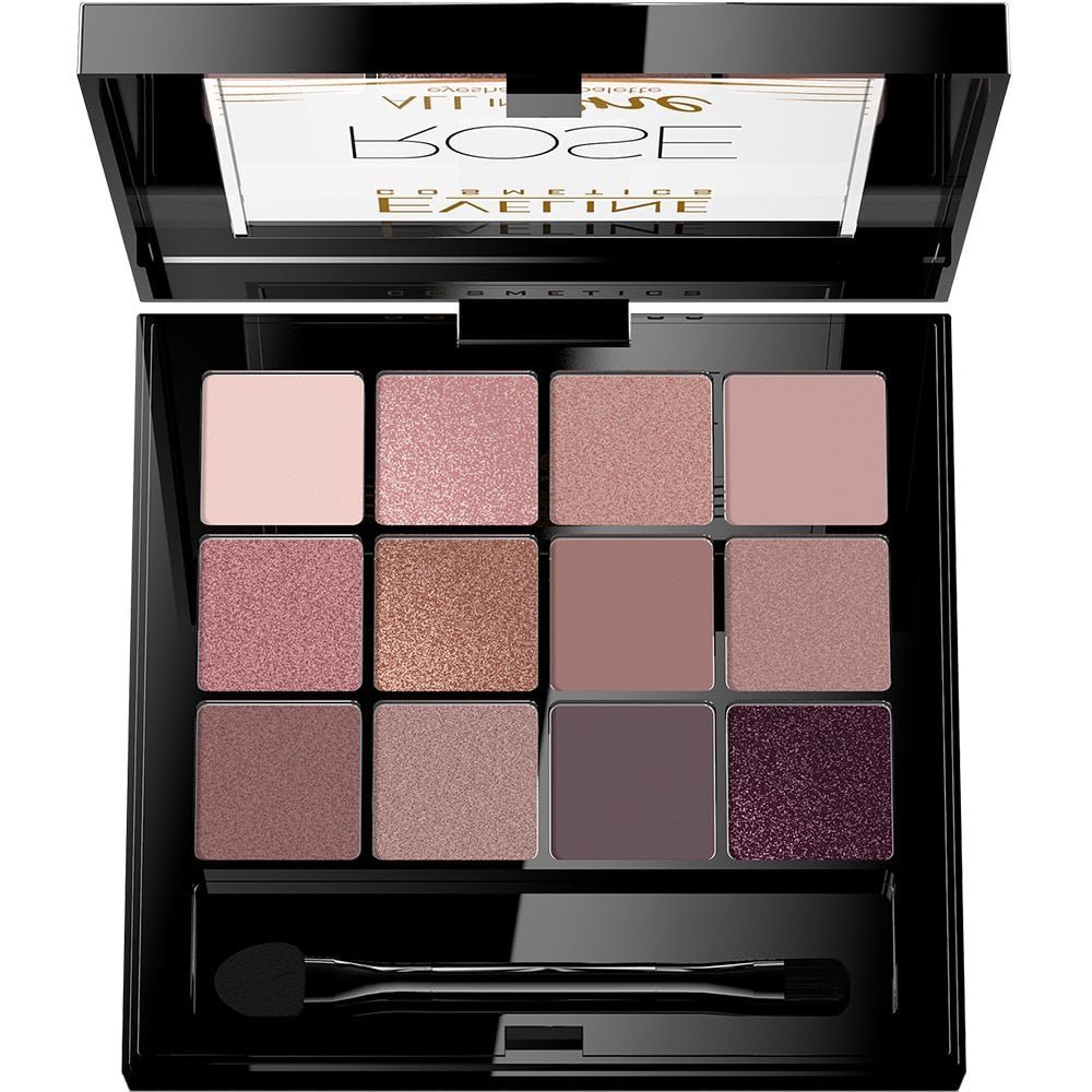 EVELINE Professional Eyeshadow Palette (Rose)