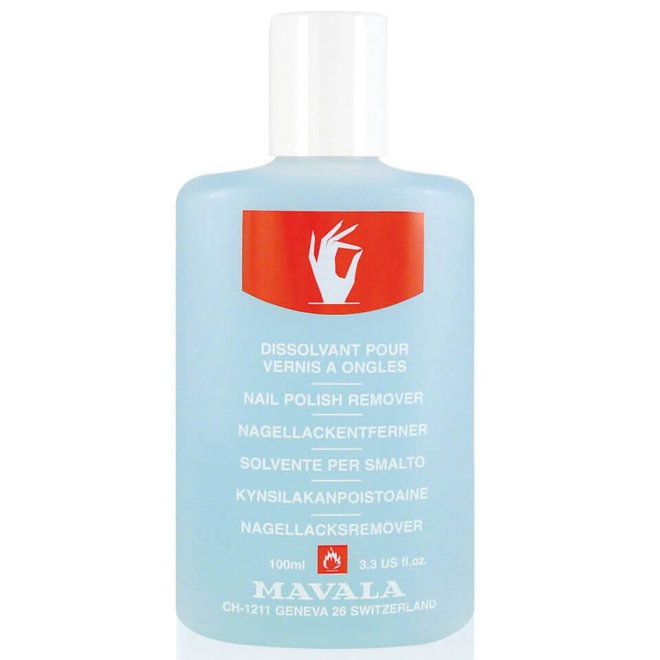 MAVALA Mild Nail Polish Remover Blue With Acetone 100 ml