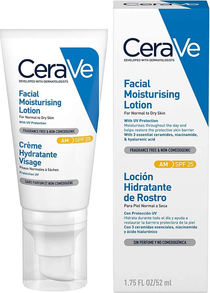 CERAVE Facial Moisturizing Lotion AM SPF 25 52 ml