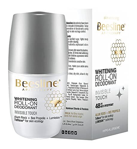 BEESLINE Natural Whitening Roll-on Deo Invisible Touch 50ml