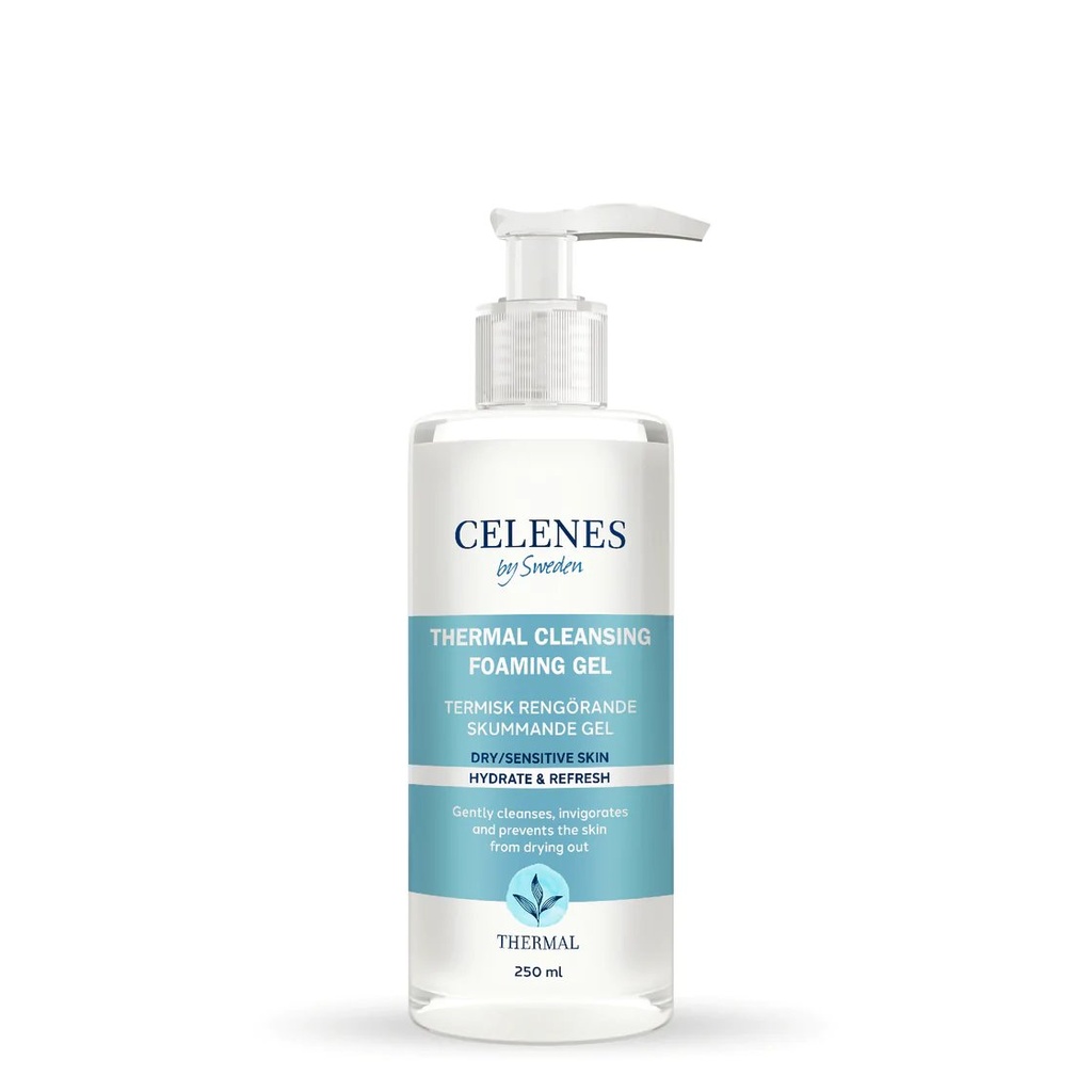 CELENES THERMAL cleansing foaming gel Dry Skin 250 ml