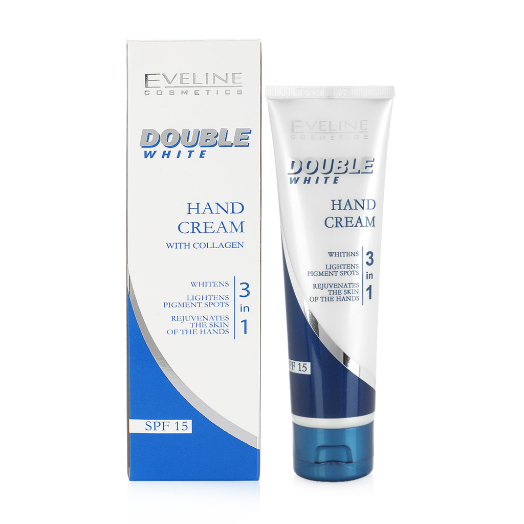 EVELINE Double White Hand Cream With Collagen 100ml
