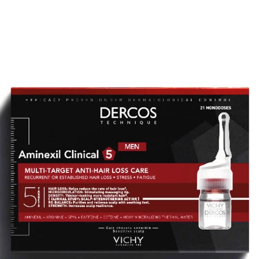 DERCOS Hair Ampoules MAN