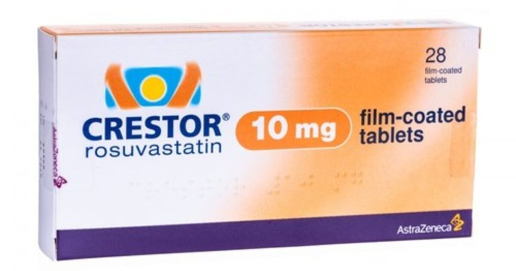 CRESTOR 10MG 28 TAB