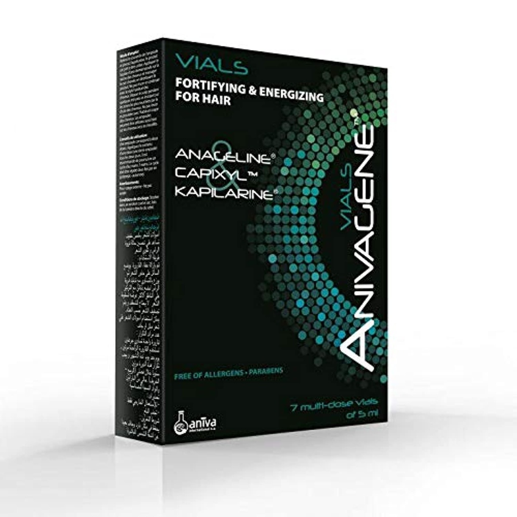  أنيفاجين لتقوية وتنشيط الشعر، 7 قوارير - 5 مل