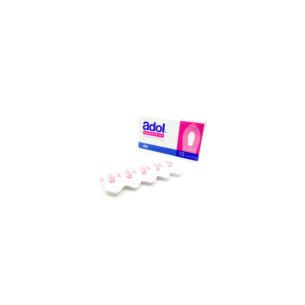 ADOL 125MG 10 Suppositories