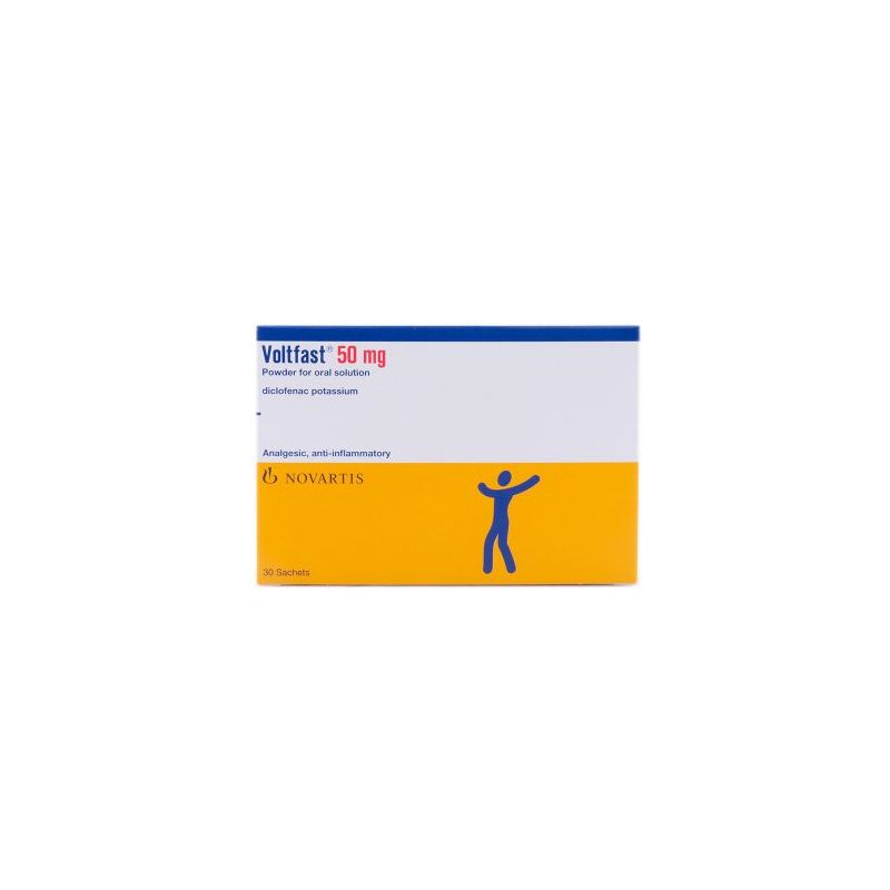 VOLTAFAST 50 MG 30 SACHETS