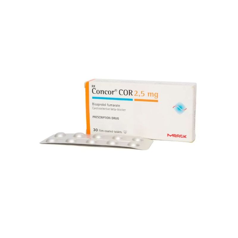 CONCOR-COR 2.5MG 30 TAB