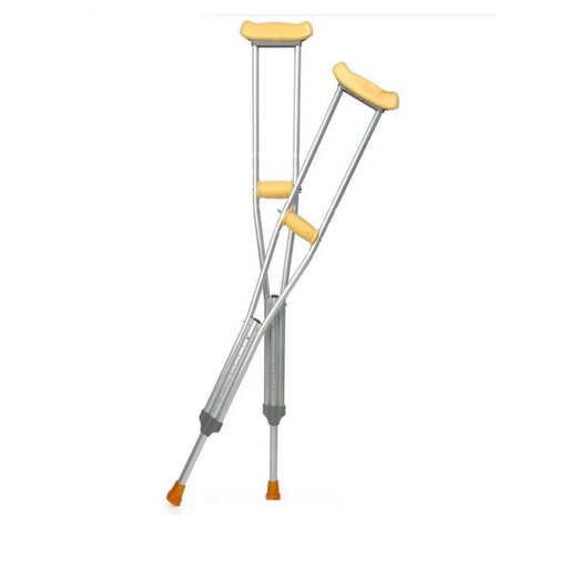 UNDER ARM CRUTCHES ALUMINIUM (SMALL)