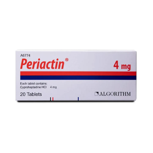 PERIACTIN 4 MG 20 TAB