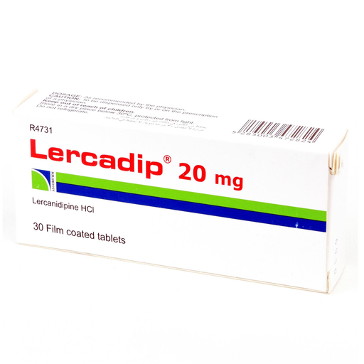 LERCADIP 20 MG 30 TAB