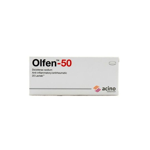 OLFEN 50 MG 20 TAB