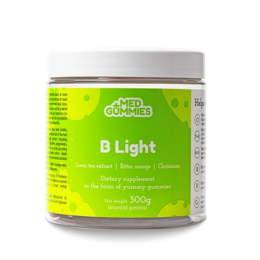 FIT 4 LIFE MED+GUMMIES B LIGHT 60 PCS