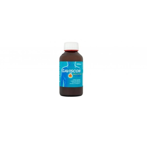 GAVISCON ADV PEPPERMINT SYR 300 ML
