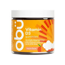 OBU VITAMIN D3 60 GUMMIES PEACH FLAVOR