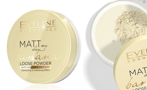 EVELINE Matt My Day Loose Powder (Banana)