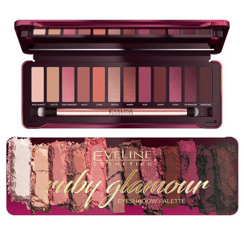 EVELINE Ruby Glamour Eyeshadow Palette