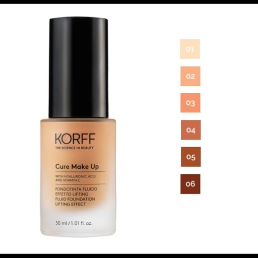 KORFF Cure Make Up Fluid Foundation Lifting Effect (02)