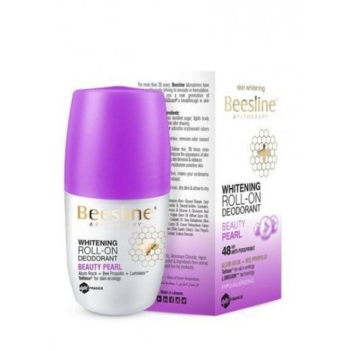BEESLINE Roll On Deo Beauty Pearl 48 hr Sensitive Skin
