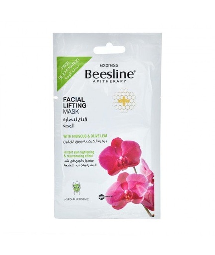 BEESLINE Facial Lifting Mask With Hibiscus & Olive Leaf