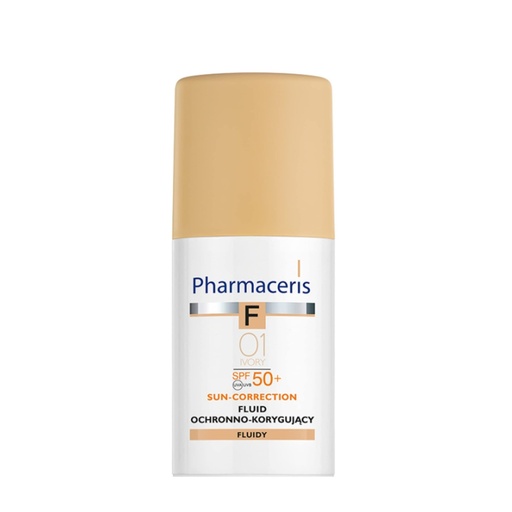 PHARMACERIS 01 SPF50+ Protective Corrective Fluid Foundation 30ml