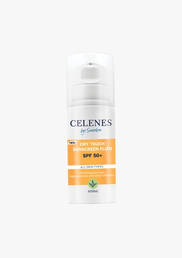 CELENES Dry Touch Sunscreen Fluid SPF50+ 50ml