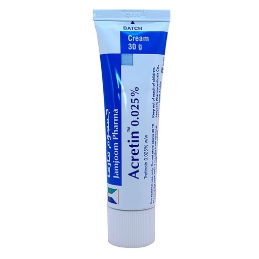 ACRETIN 0.025% Cream 30G