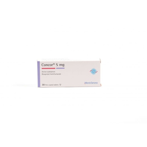 CONCOR 5 MG 30 TAB